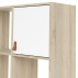 Přístavný regál ke stolu Felix 517 dub sonoma/bílá