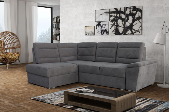 Sedací souprava Michelle levá šedá