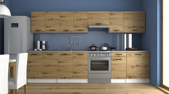 Kuchyňská linka Luigi 260/320 dub artisan