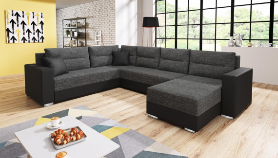 Sedací souprava Gerta U černá