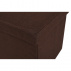 Skládací taburet, hnědá látka, UMINA