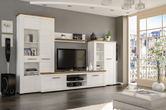 Obývací stěna Monty borovice Andersen/Desire