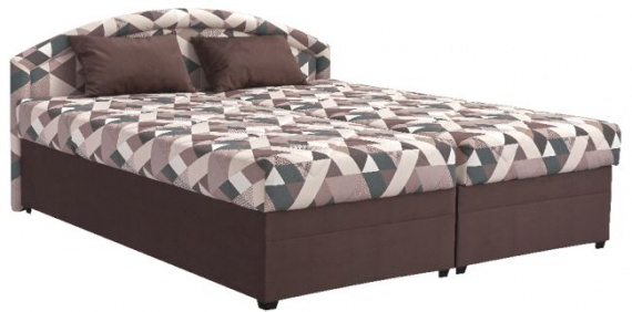 Postel Karen 160x200 hnědá