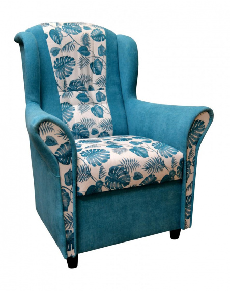 Křeslo Agata Max tyrkysové