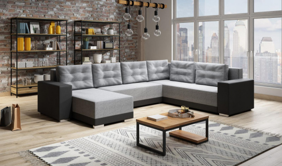 Sedací souprava Dafne U Malmo 90/eko černá