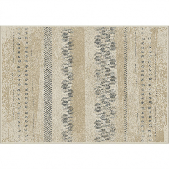 Koberec, béžová / vzor, 200x250, AVALON