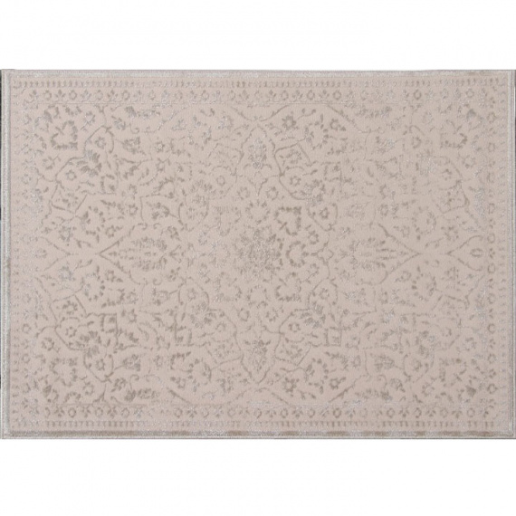 Koberec, krémová, vzor, 160x230, ROHAN