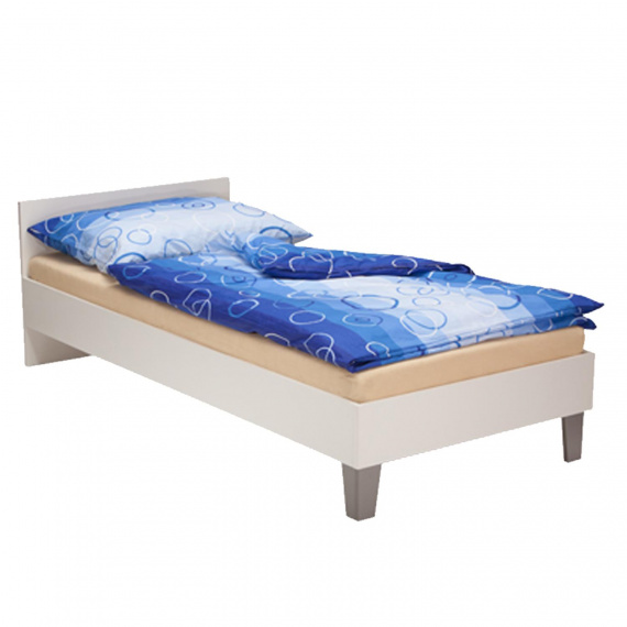Jednolůžko PETRA 90x200 bílá