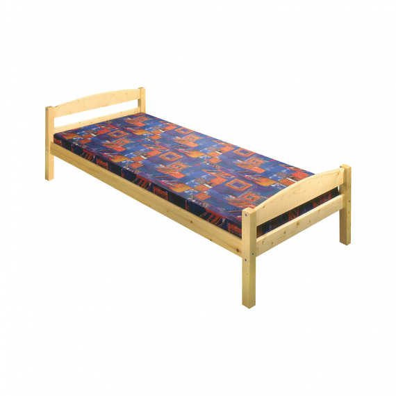 Jednolůžko 801 lakované 90x200