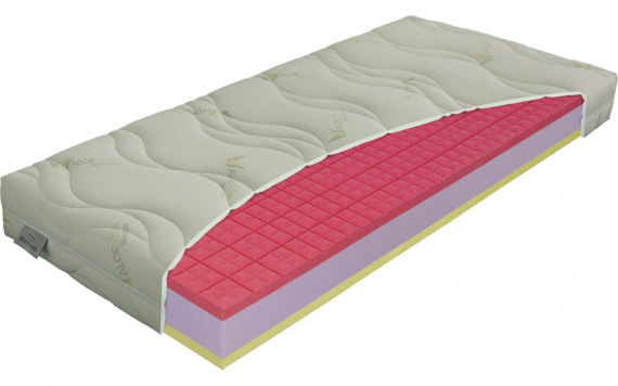 Matrace Materasso ANTIBACTERIAL visco vakuo 90x200/22