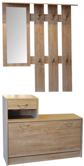 Předsíňová stěna Jaspis III dub sonoma