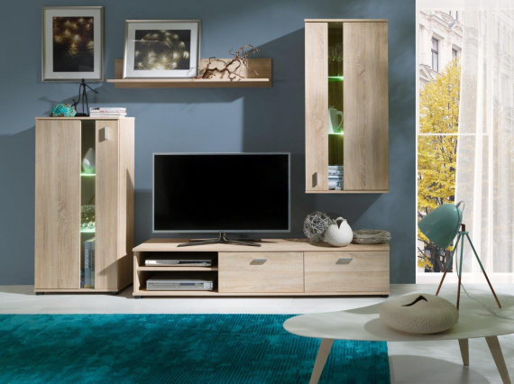 Bytová stěna Mironet sonoma