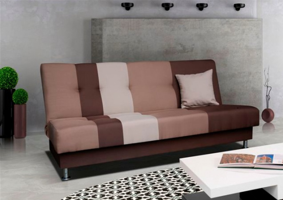 Pohovka Sally hnědá/béžová