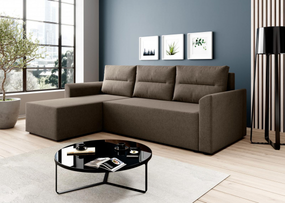 Sedací souprava Pikolo UNI Malmo 23 hnědá