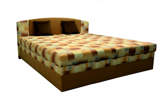 Postel Betty 180x200 světle hnědá