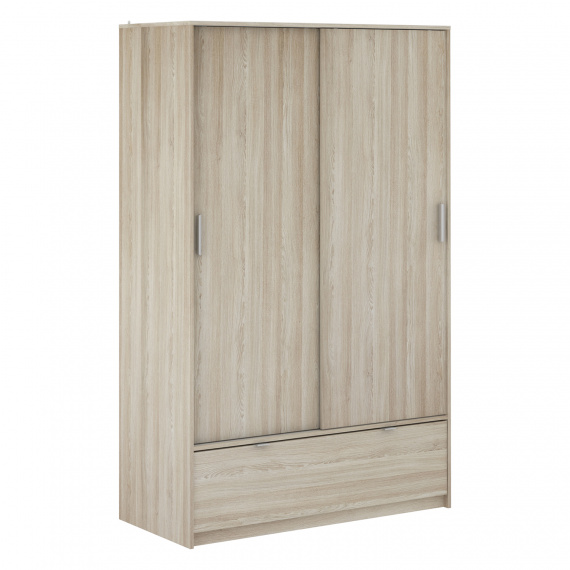 Skříň s posuvnými dveřmi PERFECT dub