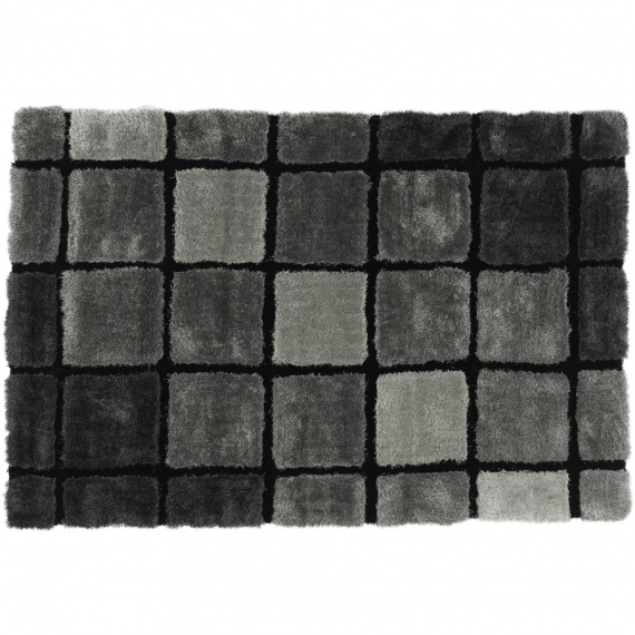 Koberec, šedá, 140x200, LUDVIG TYP 2