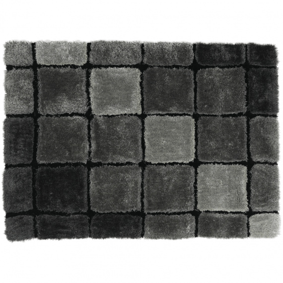 Koberec, šedá, 100x140, LUDVIG TYP 2