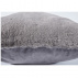 Polštář, šedá, 45x45, RABITA TYP 3