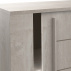 Komoda 2 dveře + 3 zásuvky ANTIBES dub/béžový beton