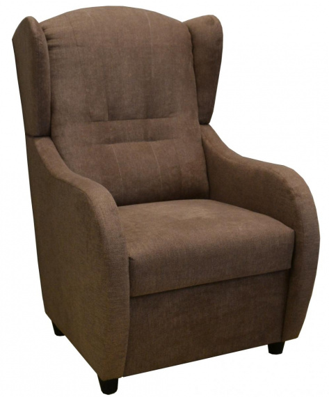 Relaxační křeslo ušák René Aston 4 hnědé S