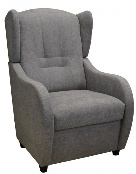 Relaxační křeslo ušák René Aston 16 šedé S