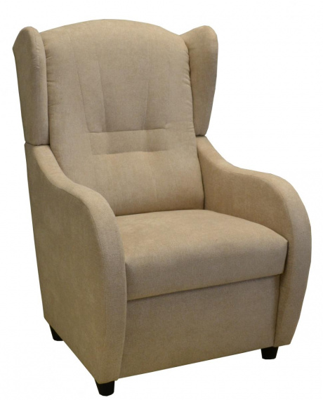 Relaxační křeslo ušák René Aston 2 béžové S