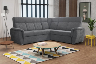 Sedací souprava P Billy - šedo/hnědá