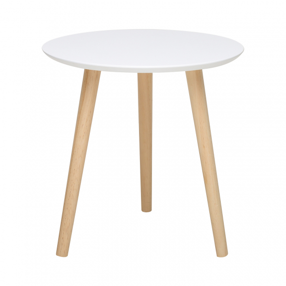 Odkládací stolek IMOLA 2 bílý/borovice