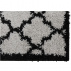 Koberec, šedá / černá, vzor, 133x190, TATUM TYP 2