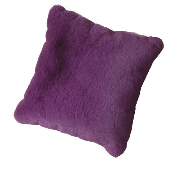 Polštář, fialová, 45x45, RABITA TYP 6