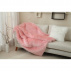 Kožešinová deka, ružová, 150x170, Ebona TYP 7