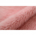 Kožešinová deka, ružová, 150x170, Ebona TYP 7
