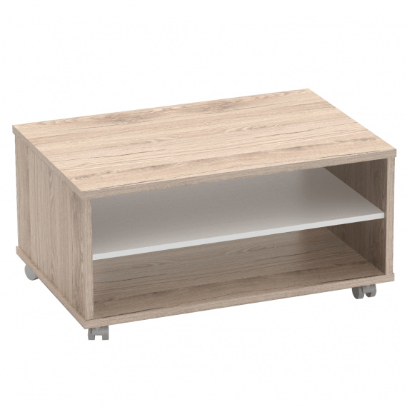 Konferenční stolek, san remo / bílá, RIOMA TYP 32