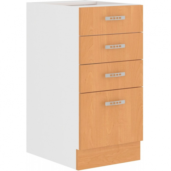 Kuchyňská skříňka Sally 40-D-4S-BB olše