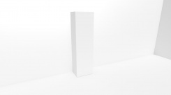 Obývací stěna CUBE č. 1 horní závěsná otvírací v. 140cm