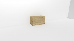 Obývací stěna CUBE č. 4 horní závěsný výklop š. 70cm