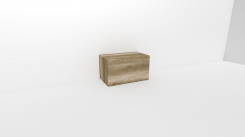 Obývací stěna CUBE č. 4 horní závěsný výklop š. 70cm