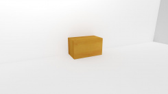 Obývací stěna CUBE č. 4 horní závěsný výklop š. 70cm