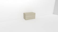 Obývací stěna CUBE č. 5 spodní závěsný výklop š. 70cm