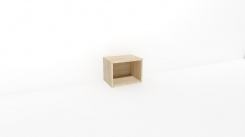 Obývací stěna CUBE č. 6 horní otevřená nika š. 40cm