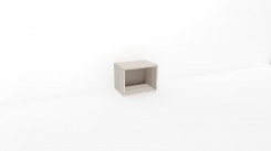 Obývací stěna CUBE č. 6 horní otevřená nika š. 40cm