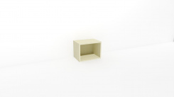 Obývací stěna CUBE č. 6 horní otevřená nika š. 40cm