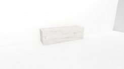 Obývací stěna CUBE č. 10 spodní výklop š. 135cm