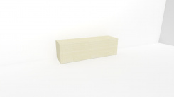 Obývací stěna CUBE č. 10 spodní výklop š. 135cm