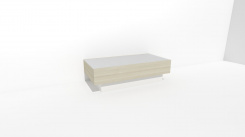 Obývací stěna CUBE č. 12 konferenční stolek Glass