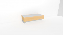 Obývací stěna CUBE č. 12 konferenční stolek Glass