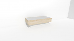 Obývací stěna CUBE č. 12 konferenční stolek Glass