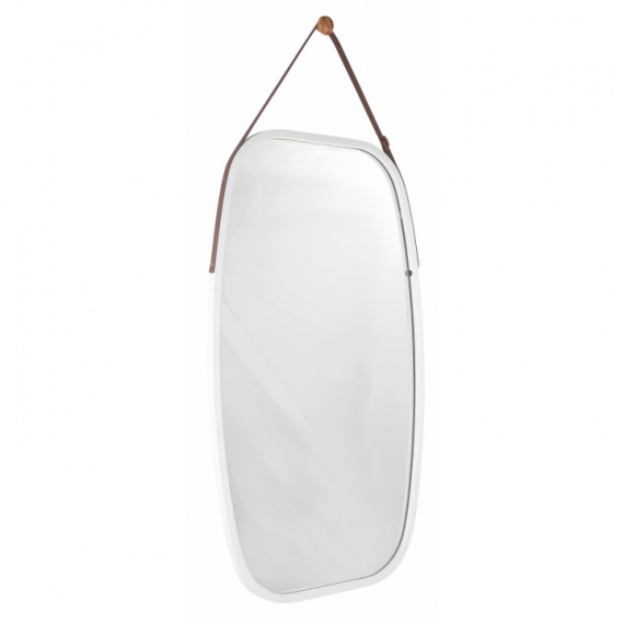 Zrcadlo, bambus/bílá, LEMI 3