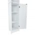 Vysoká skříňka, bílá, ATENE TYP 1
